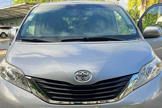 1 Way Transfer Miguel's BonVoyage PUJ Airport to Bayahibe or Bayahibe to PUJ - Inside the vehicle for the one-hour ride