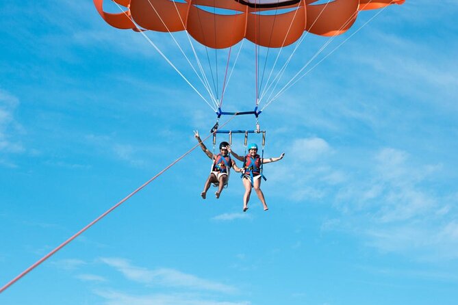 15 minutes Parasailing in Punta Cana - The view from the parachute