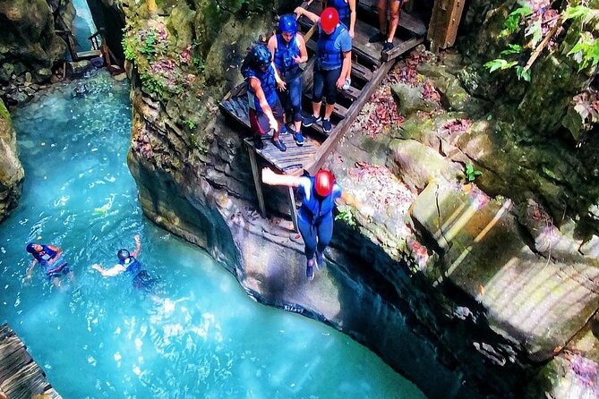 27 Waterfalls Damajagua Amber Cove, Taino Bay - Puerto Plata - How the guides shape the day