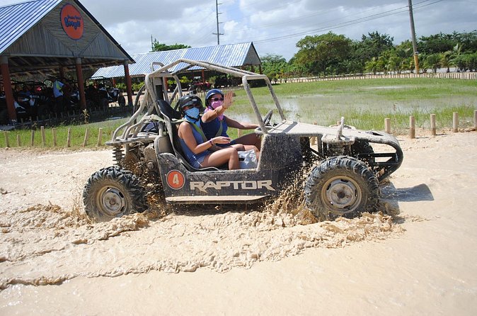 3 Hour Punta Cana Outdoor Adventure - Cooling off inside El Hoyo cave
