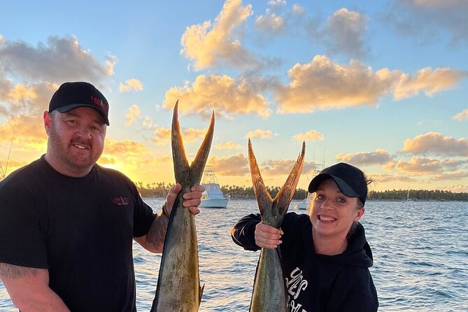 4-Hours of Deep Sea Fishing in Punta Cana - The catch: dorado, barracuda, and Spanish mackerel