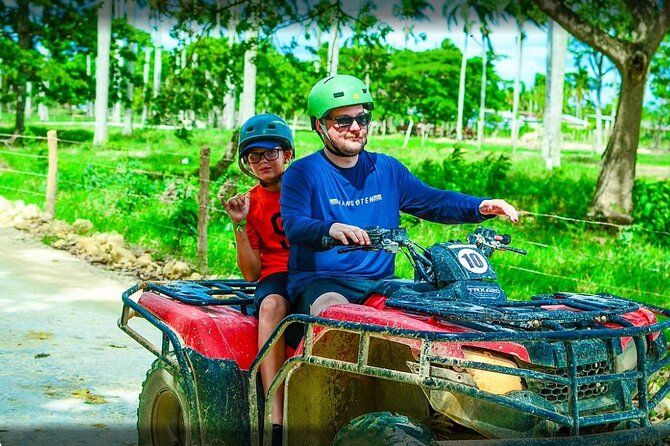 4x4 ATV Experience, Water Cave, Chocolate and Coffee Tasting - Cooling off in the Taino Ecological Park cave