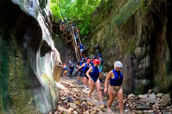 7 waterfalls+typical food - Sliding and jumping through the waterfalls