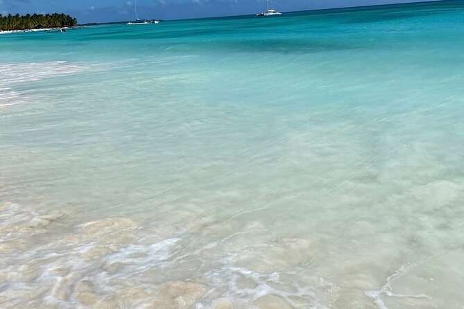A Magical Day on Saona Island - The natural pool: a gentle first stop