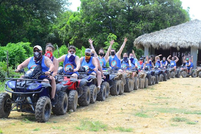 Adrenaline in 4X4 ATV through Macao Beach, Cave, Cafe Tour and Tobacco - ATV trails bring the first burst of speed
