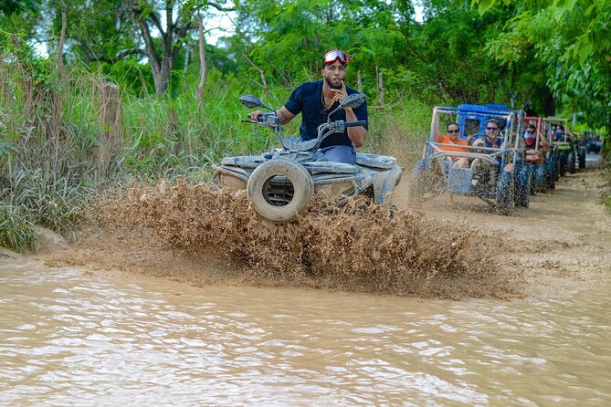 Adrenaline in 4X4 ATV through Macao Beach, Cave, Cafe Tour and Tobacco - Macao Beach is the scenic payoff