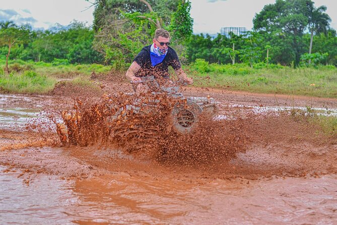 Adrenaline in 4X4 ATV through Macao Beach, Cave, Cafe Tour and Tobacco - Pickup and timing deserve your attention