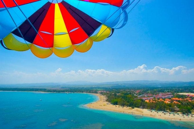Adventure Combo: Party Boat Cruise & Parasailing - From parasail boat to party catamaran