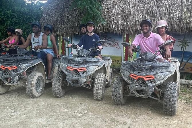 Adventure in Punta Cana ATV - Reaching the beach away from the resorts