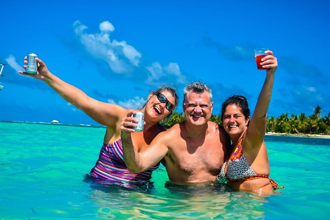 ADVENTURE PACKAGE: Buggy OffRoad Experience & Catamaran Cruise with Snorkeling - Boarding the catamaran from Bávaro Beach
