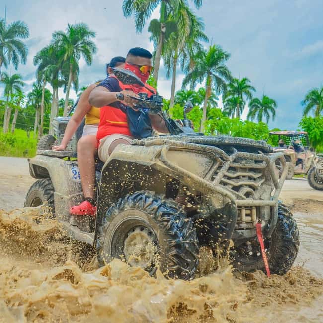 Adventure Punta Cana Buggy between , Caves & Beaches - Leaving Punta Cana for rural roads and mud tracks