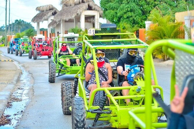 Adventure Tour con Buggies Ziplining Cenote y Taino Culture - What the $139 price includes