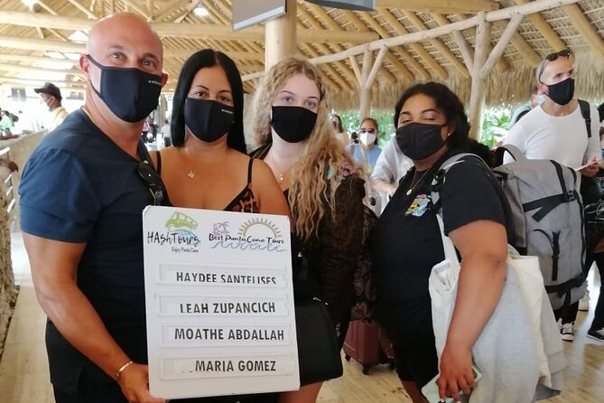 Airport Transportation Transfer Private to/from Uvero Alto Hotels - Finding the driver at Punta Cana International Airport