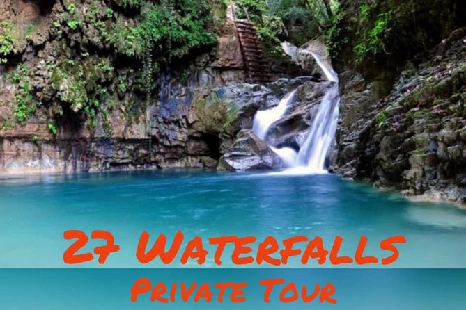 Amber cove and Taino Bay 7 Waterfall Zip lined & Dominican food - Why the seven waterfalls are the heart of the day