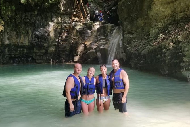Amber cove and Taino Bay 7 Waterfall Zip lined & Dominican food - How the guides shape the day