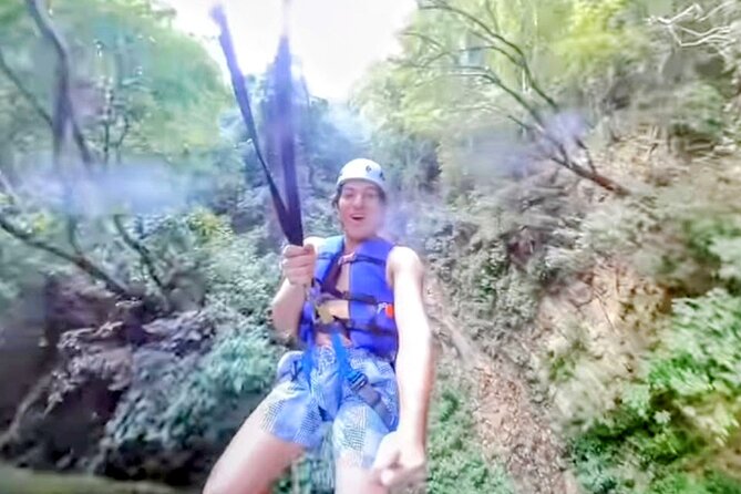 AMBER COVE-TAINO BAY 5 Zip Lines 7 Waterfalls + Locale Food - Timing matters on a cruise stop