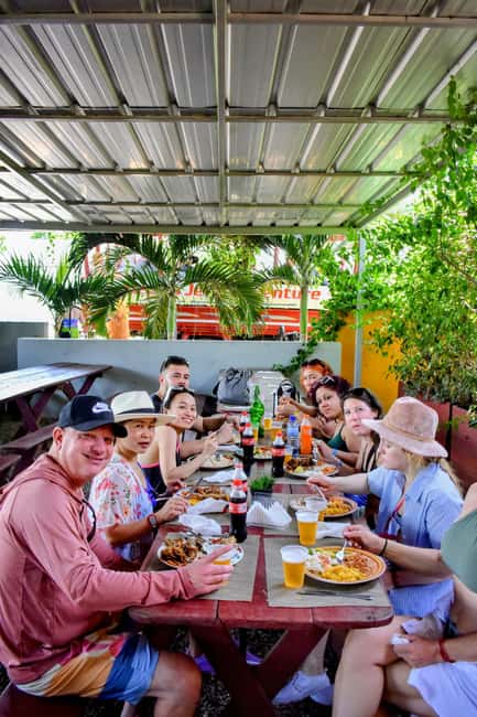 Amber Cove-Taino Bay 7 Damajaguas Water Falls + Local Food. - Dominican lunch, drinks, and Mamajuana