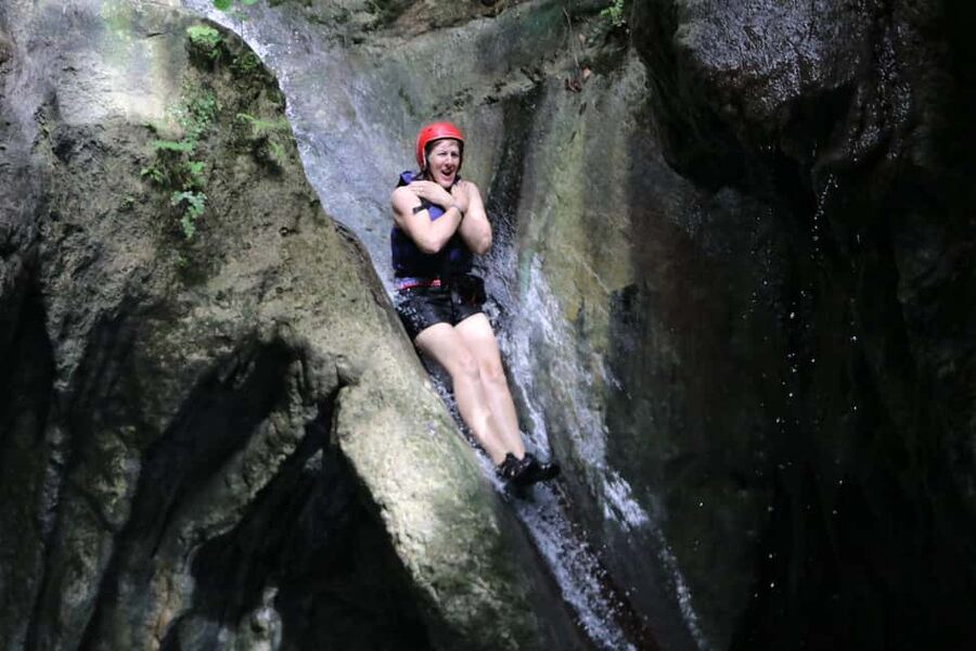 Amber Cove-Taino Bay 7 Damajaguas Water Falls + Local Food. - The 25-minute jungle walk