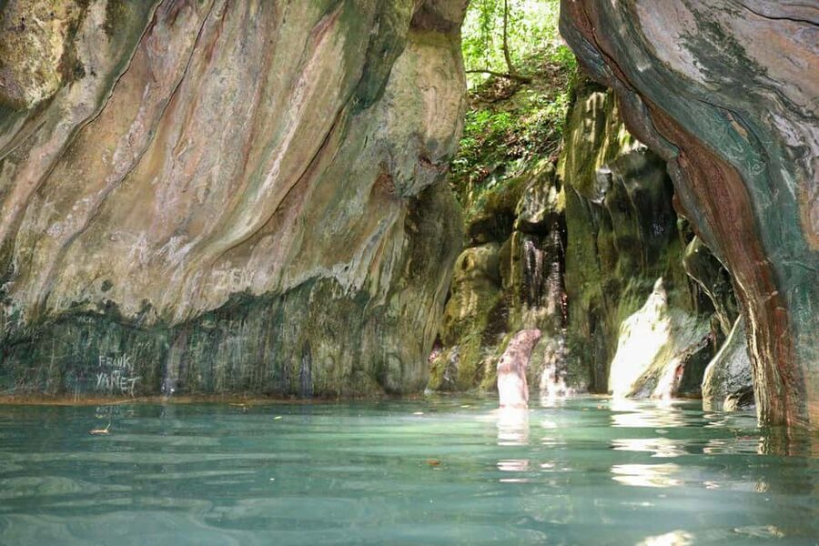 Amber Cove/Taino Bay: 7 Waterfall Tour with Swimming & Lunch - Damajagua is more active than the name suggests