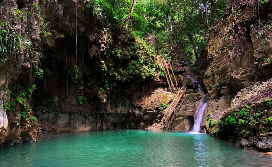 Amber Cove/Taino Bay: 7 Waterfall Tour with Swimming & Lunch - The uphill walk takes effort, but the shade helps