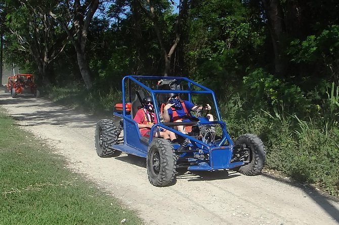 Amber Cove & Taino Bay Shore Excursion: 2 person Buggy Tour - Playa Bergantin: a short break by the water