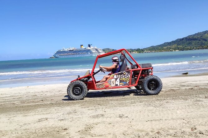 Amber Cove, Taino Bay Waterfalls and Buggy with Local Food Tour - The 25-minute walk into Damajagua