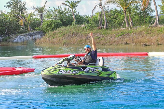 Aqua Adventure: Jet Ski + Aqua Karts - A small group does not remove every risk