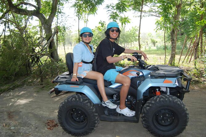 ATV Adventure - Cooling off at the pool and trying the zip line