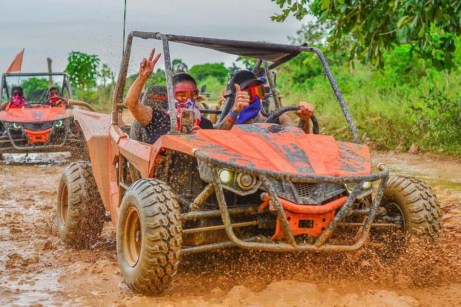 ATV and Buggy Excursion 4x4 in Punta Cana with Water Cave - Spending time at Macao Beach