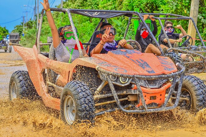 ATV and Buggy Tour in Punta Cana with Water Cave and Macao Beach - Swimming at Los Hoyos del Salado cenote
