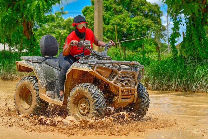ATV Buggy Adventure to Macao Beach and Water Cave in Punta Cana - Riding the ATV or buggy through the countryside