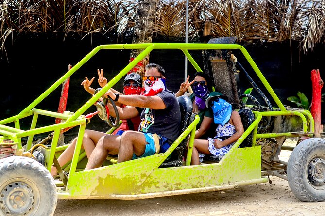 ATV Buggy Adventure to Macao Beach and Water Cave in Punta Cana - Swimming at Los Hoyos del Salado cenote