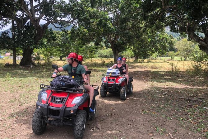 ATV N Zip: 8 Zip Lines plus ATV's - ATV Routes Through Farms and Riverbeds