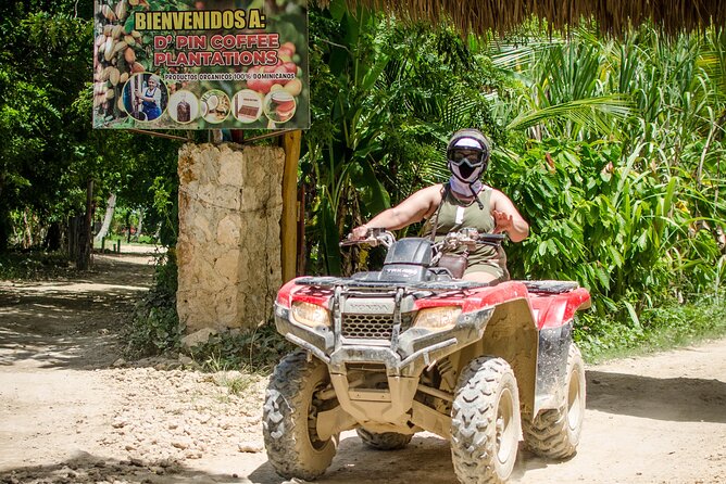ATV off road adventure with water cave, beach and coffee tasting - What a $42 Punta Cana ATV tour really includes