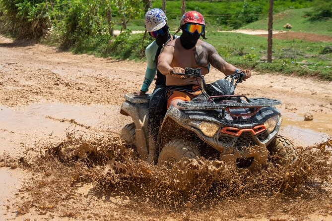 ATV Tour + Breef Safari + River Cave and Macao Beach - A stop at a Dominican home for cacao and coffee