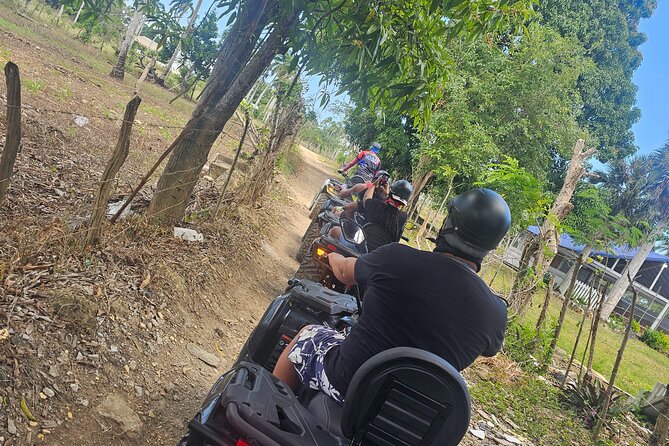 ATV Tour Macao Beach Water Cave and Typical House From Punta Cana - Riding through farms and tropical countryside
