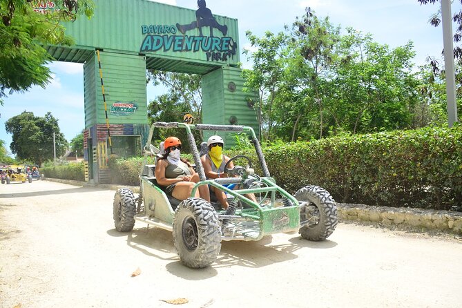 Bavaro Adventure Park Buggy Ride, Zipline Mega Splash, and Waterfall Pool - Hotel pickup and the real timing