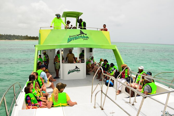 Bavaro Adventure Park Private Catamaran Tour with Transport - The Crew Makes the Difference