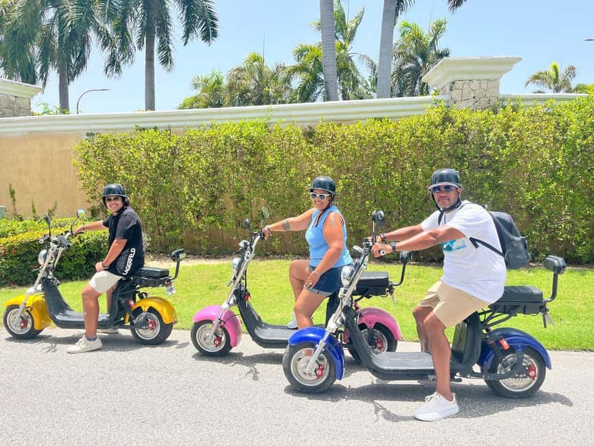 Bavaro Punta Cana: City Tour with Harley models E-Scooters - Why this is a different Punta Cana outing