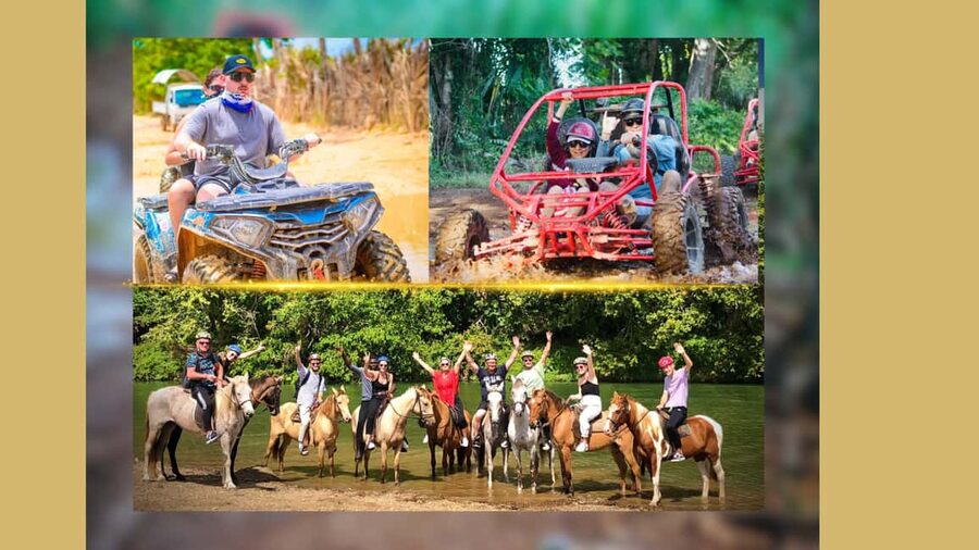 Bayahibe: ATV 4X4 or Buggy & Horseback Ride from La Romana - A farm welcome before the engines start