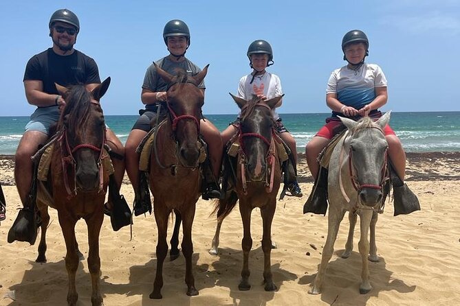 Beach Horseback Ride Tour at Punta Cana - Pickup, driving time, and group size
