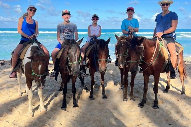 Beach Horseback Ride Tour at Punta Cana - Meeting the horses and getting settled