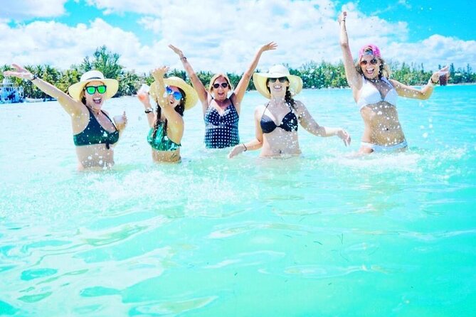 Best Party Boat Adults Only with Open Bar - The natural pool and sandbar stop