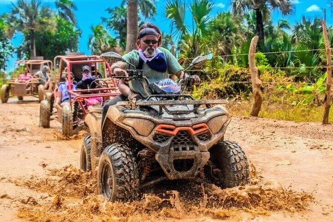 Buggy 4x4 & Horseback Combo Tour in Punta Cana : Cave & Culture - A country road start near Punta Cana