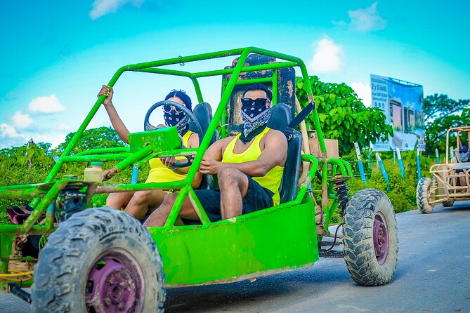 Buggy Adventure to Water Cave and Macoa Beach with Coffee Taste - Cenote Crystal Water: a 25-foot freshwater swim