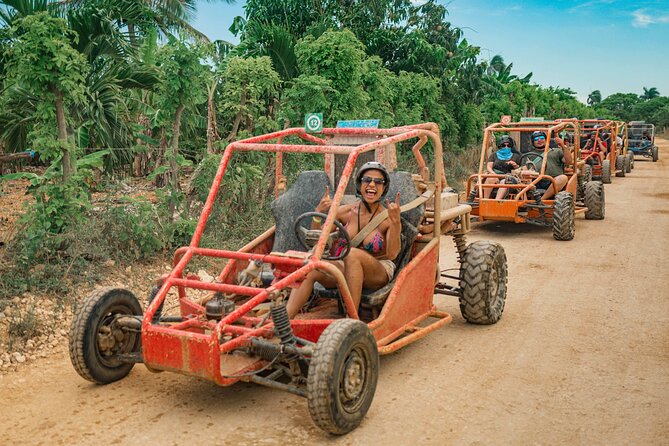 Buggy Adventure with Cenote, Waterfalls & Dominican Lunch - The waterfall pool gives the itinerary a second water stop