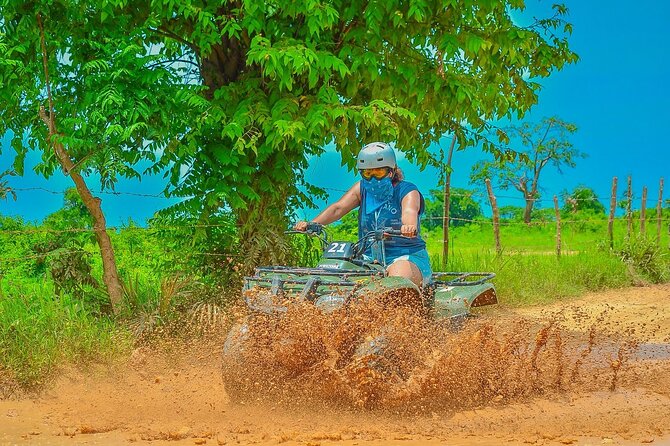 Buggy and ATV Tour in Punta Cana - The pool stop and ranch entertainment