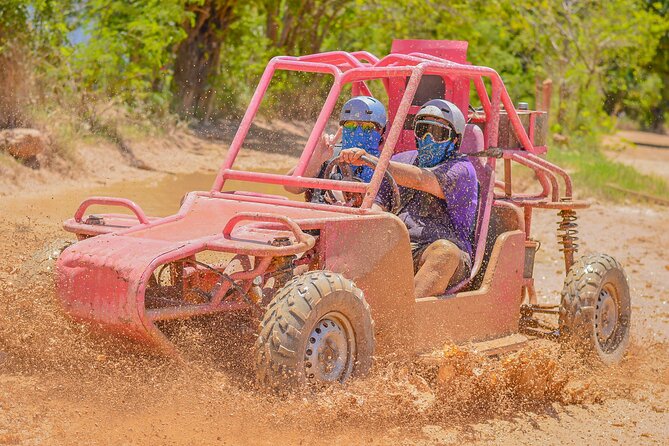 Buggy and ATV Tour in Punta Cana Taina Cave and Macau Beach - Starting on the rural roads of Punta Cana