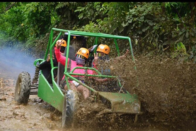 Buggy and Zipline Activity in Punta Cana - From the hacienda to the first cable
