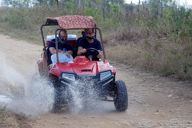 Buggy Expedition, Norwegian SKY Cruise Passenger from La Romana - Riding through the sugar cane fields